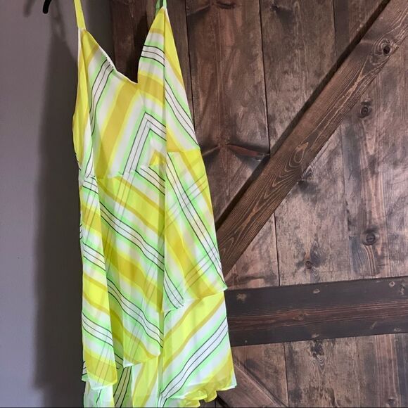 Striped Slip Dress Christopher John Rogers, SZ 20W - Picture 4 of 5